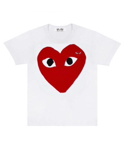 PLAY KIDS T-SHIRT LARGE RED HEART